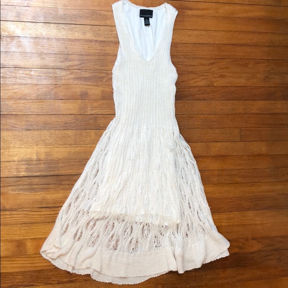Ivory Knit Dress